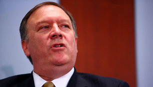 CŽV direktorius Mike'as Pompeo