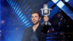 Nyderlandų atstovas Duncanas Laurence'as, nugalėjęs „Eurovizijoje“