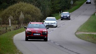 Ekologinio žygio akimirka
