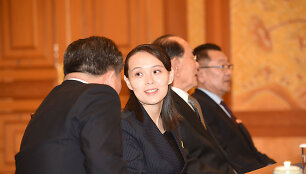 Kim Yo-jong Pietų Korėjoje