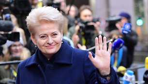 Dalia Grybauskaitė Briuselyje