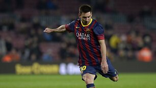Lionelis Messi sugrįžo į aik&scaron;tę