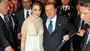 Silvio Berlusconi ir Francesca Pascale