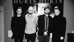 „Hurts“ ir „Golden Parazyth“ koncerto užkulisiai