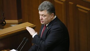 Ukrainos prezidentas Petro Poro&scaron;enka