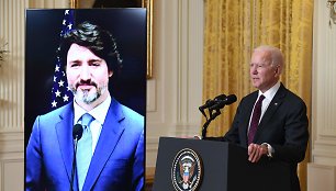 Justinas Trudeau ir Joe Bidenas