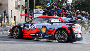 Korsikos WRC etapas