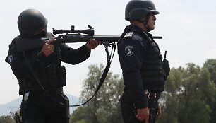 Meksikos policininkai