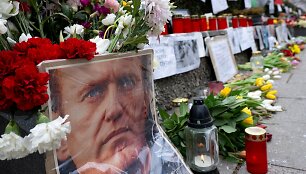 Kremliaus prie&scaron;ininko Navalny laidojimas - reakcijos. / Sven Hoppe / dpa/picture-alliance