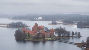 Trakų pilyje rastas sprogmuo