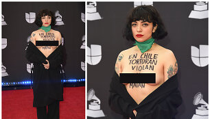 Dainininkė Mon Laferte Lotynų Amerikos &bdquo;Grammy&ldquo; apdovanojimuose