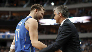 Igoris Koko&scaron;kovas ir Luka Dončičius