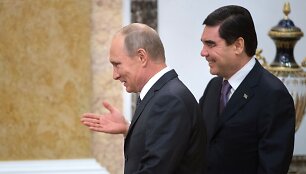 Vladimiras Putinas ir Gurbangulas Berdymuchamedovas