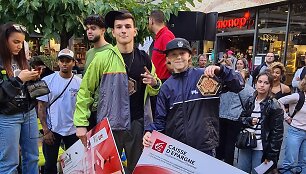 Bboy Nord Diamond ir Bgirl Nicka &ndash; vaikinų ir merginų aukso medalių savininkai