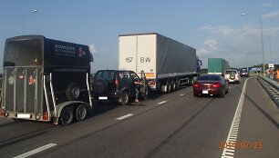 Avarija magistralėje