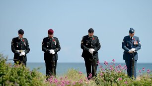 75-osios sąjungininkų i&scaron;silaipinimo Normandijoje metinės