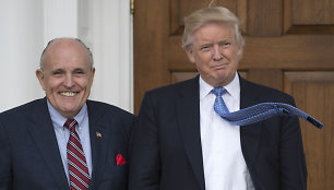 Rudy Giuliani ir Donaldas Trumpas