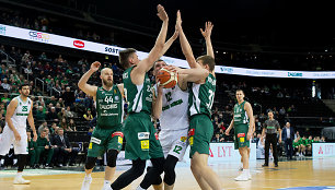 LKL rungtynės: Kauno „Žalgiris“ prieš Alytaus „Dzūkija“