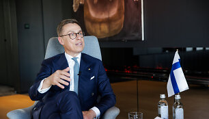 Interviu su  Suomijos prezidentu Alexanderiu Stubbu