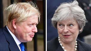 Borisas Johnsonas ir Theresa May