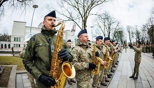 Karo komendatūrų įkūrimo ceremonija