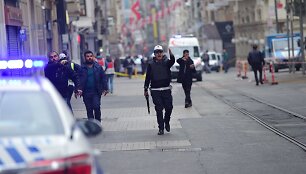 Istiklal gatvė Stambule