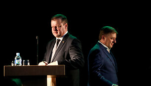 Ramūnas Karbauskis ir Saulius Skvernelis