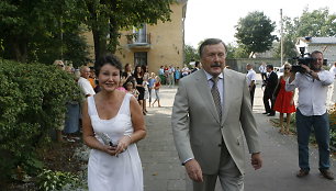 Stasys Brundza ir Audronė Brundzienė 2008 m.