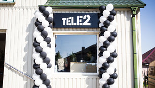 Tele2 salonas naujose patalpose