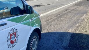 Pavojingas ruožas kelyje Vilnius-Kaunas