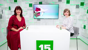 15min studijoje lankosi kelionių ekspertė Žydrė Gavelienė