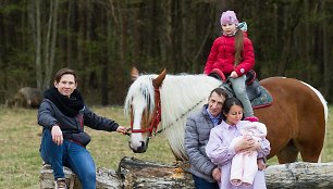 R.Morozovienės fotosesija su žirgais