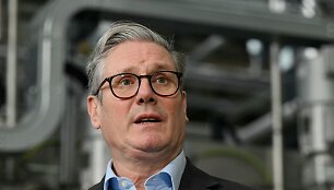 Britų ministras pirmininkas Keiras Starmeris / OLI SCARFF / AP