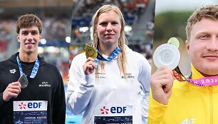 Tomas Navikonis ir Rūta Meilutytė i&scaron;kovojo medalius Europos plaukimo čempionate, o Mykolas &ndash; lengvosios atletikos pirmenybėse.