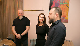 Vytaras Radzevičius, Neringa Dambrauskaitė,  Martynas Starkus