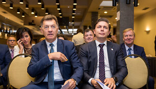 Algirdas Butkevičius ir Mindaugas Sinkevičius