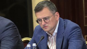 Ukrainos užsienio reikalų ministras Dmytro Kuleba