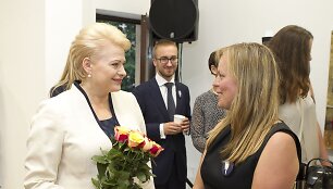 Dalia Grybauskaitė ir Milda Dargužaitė