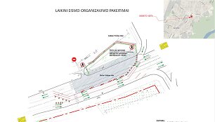 Laisvės prospekte &ndash; laikini eismo pokyčiai