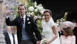 Pippa Middleton ir Jamesas Matthewsas