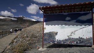 Tirpstantys ledynai Peru