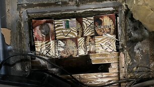 Sulaikyta cigarečių kontrabanda