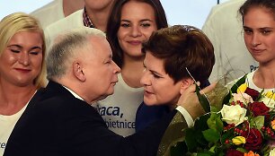 Kandidatė į Lenkijos premjeres &ndash; PiS atstovė Beata Szydlo