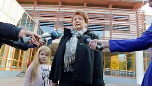 Latvijos premjerė Laimdota Straujuma
