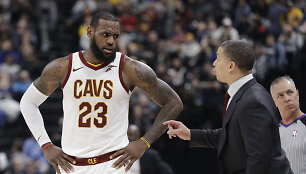 LeBronas Jamesas ir Tyronnas Lue