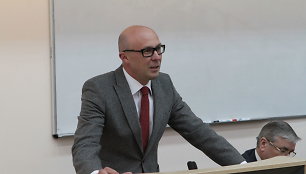VU Teisės fakulteto dekanas prof. dr. Tomas Davulis