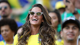 Vokiečio Kevino Trappo draugė brazilė Izabel Goulart