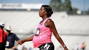 Alysia Montano &ndash; a&scaron;tuntą mėnesį nė&scaron;čia sportininkė, dalyvavusi JAV lengvosios atletikos čempionate