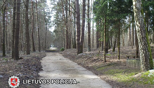 Vieta, kur rastas paauglės kūnas