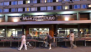 Maskvoje uždarytas &bdquo;McDonald's&ldquo; restoranas